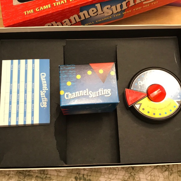 Channel Surfing Game Milton Bradley 1994excellent - Picture 8 of 13